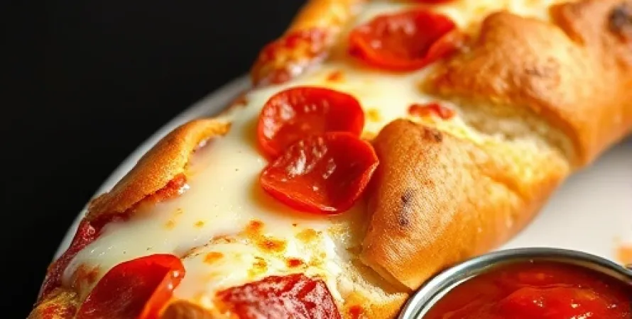 Baguettes pizza au fromage