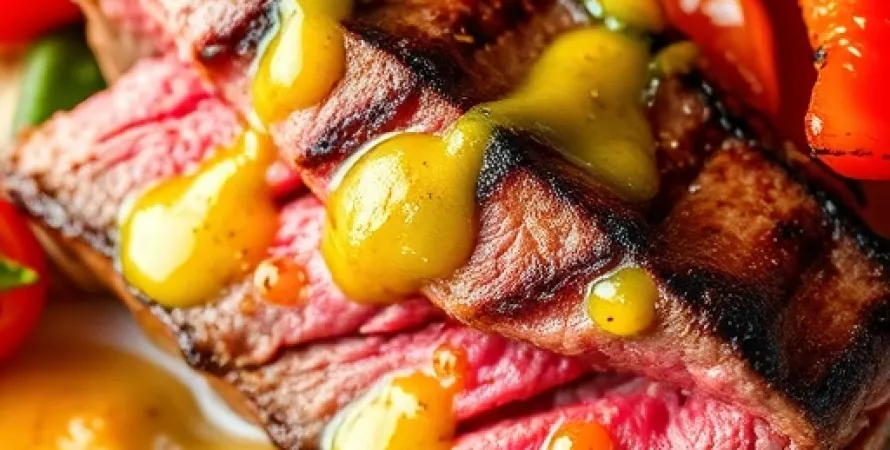 Tacos de steak au citron