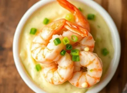 Beurre de crevettes au citron
