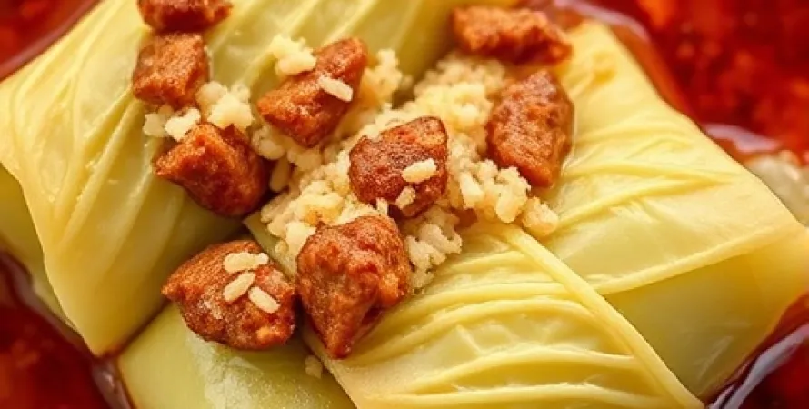 Rouleaux de chou doux et aigre