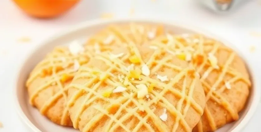 Cookies au pina colada