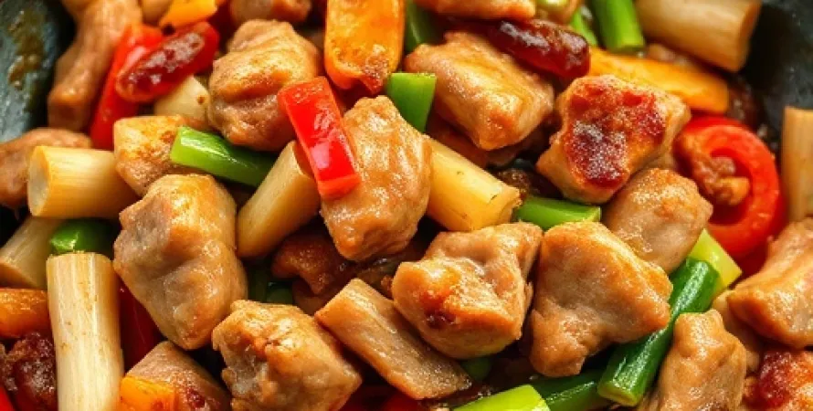 Sauté de porc à la chinoise