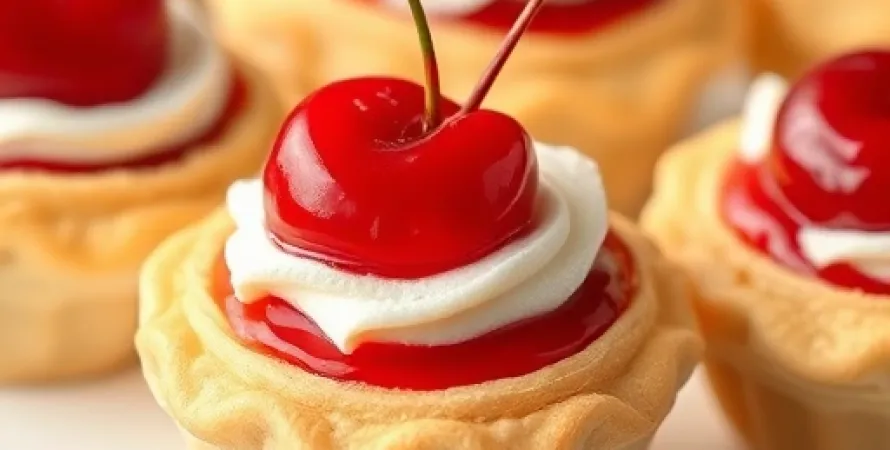 Puffs crémeux au cherry