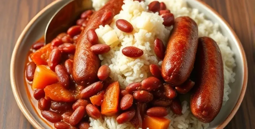Haricots Rouges à la Saucisse