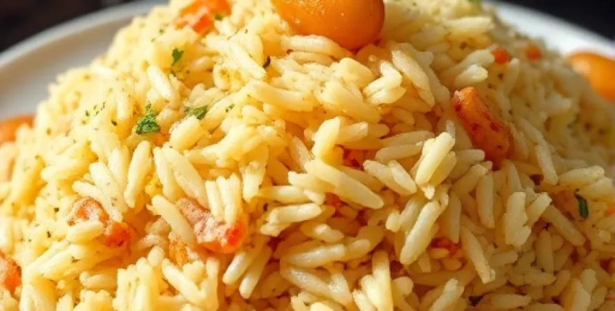 Riz et pommes de terre persans