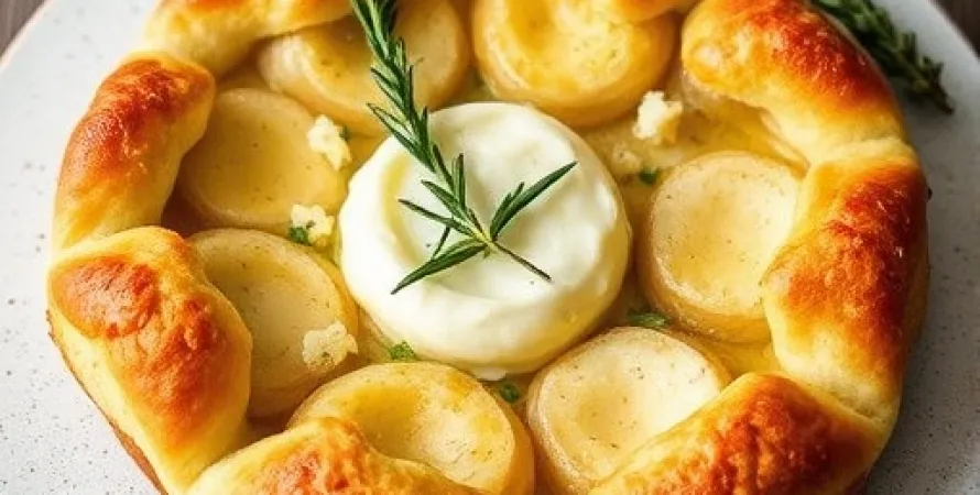 Tourtes aux oignons doux