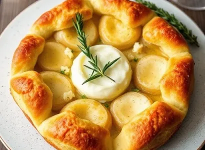 Tourtes aux oignons doux