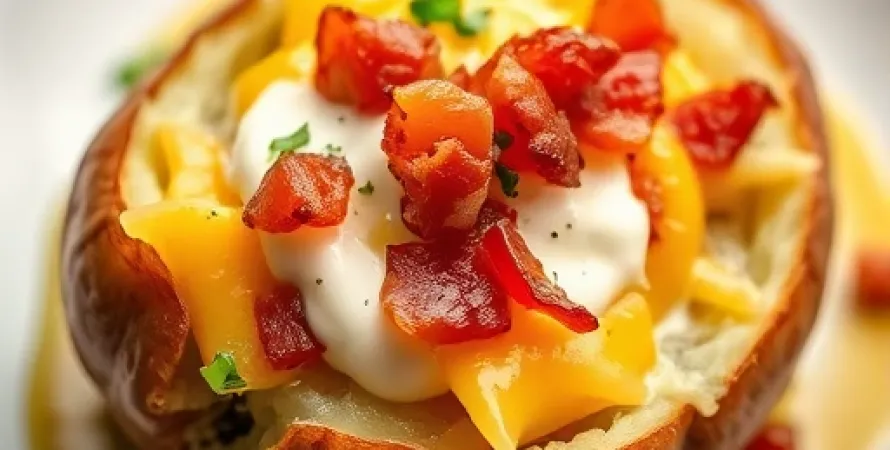 Pommes de terre au four aux fromages