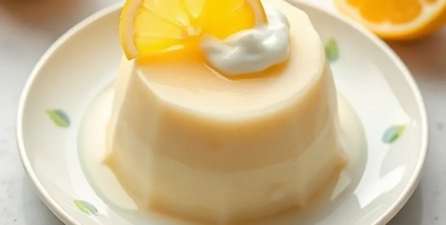 Pouding au citron