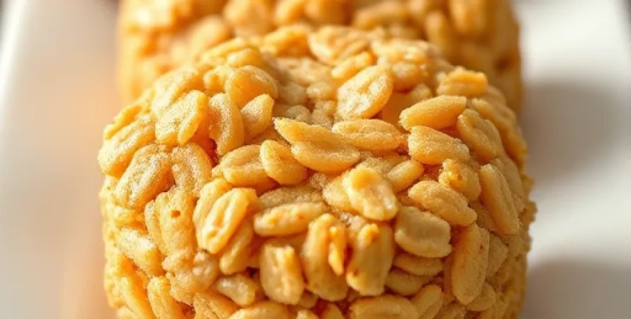 Biscuits Riz au Beurre de Cacahuète