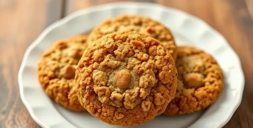 Cookies à l'avoine et au potiron