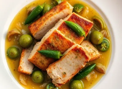 Porc au chile vert épicé