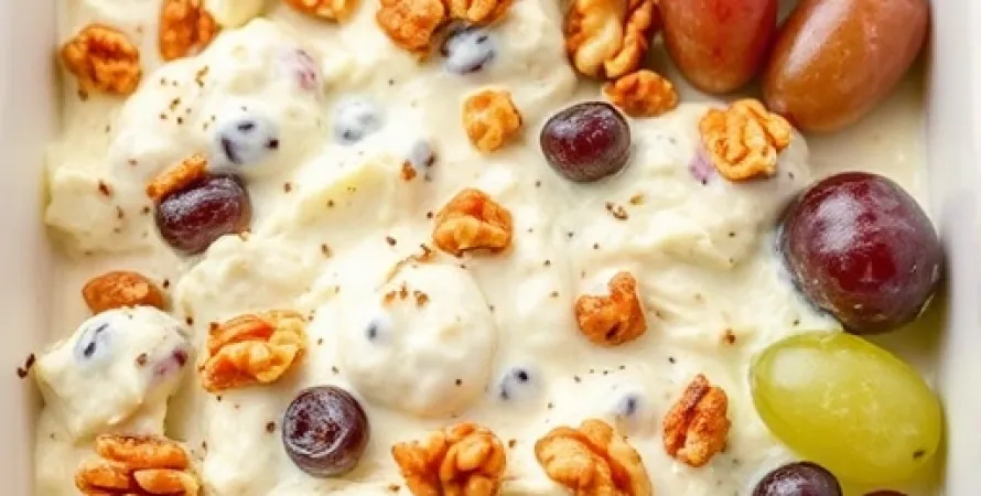 Salade de raisins saine