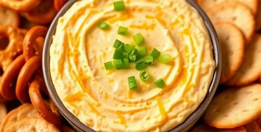 Dip au fromage et bière