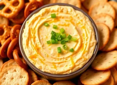 Dip au fromage et bière
