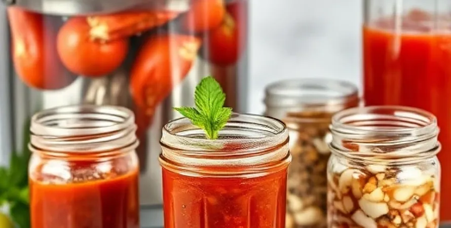 Mélange de Bloody Mary maison