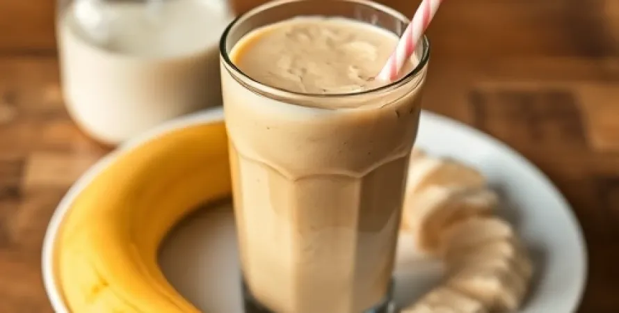 Smoothie de tofu pour le petit-déjeuner
