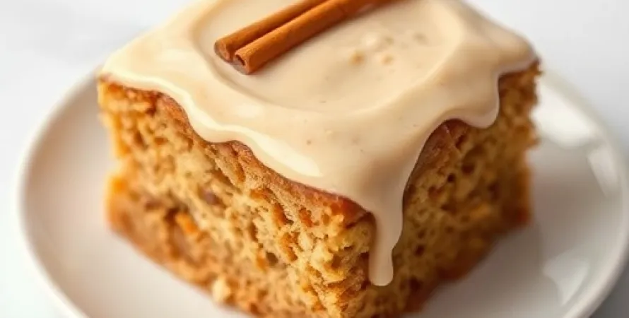 Gâteau aux épices avec glaçage au beurre de cannelle