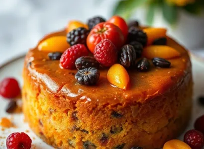 Gâteau de fruits secs