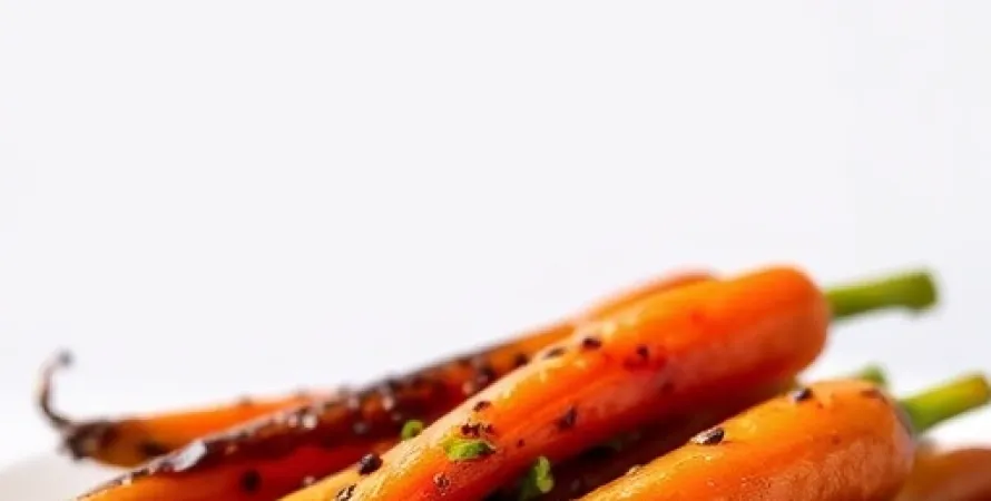 Carottes au miel de balsamique