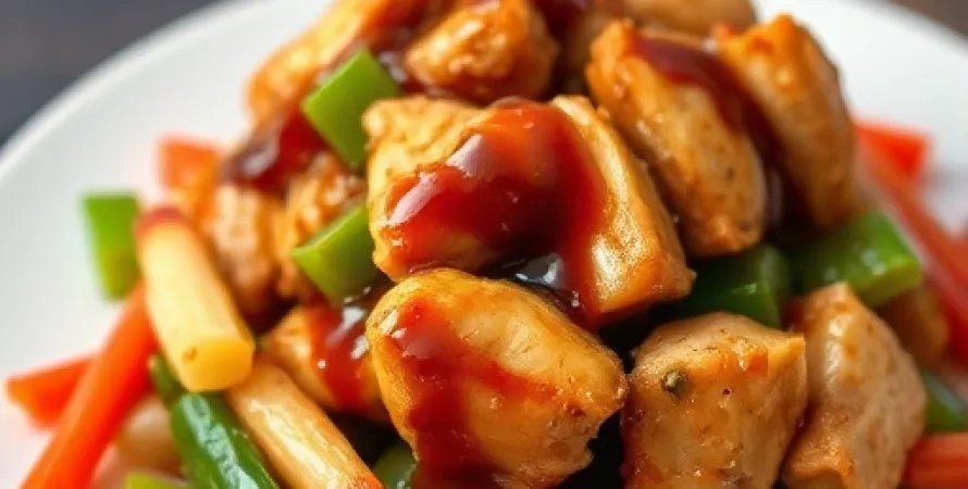 Poulet Teriyaki Frit