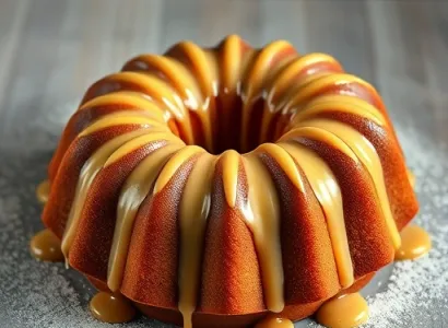 Gâteau Black Russian Bundt