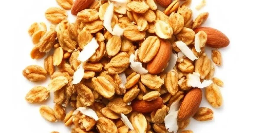 Granola pour petit déjeuner