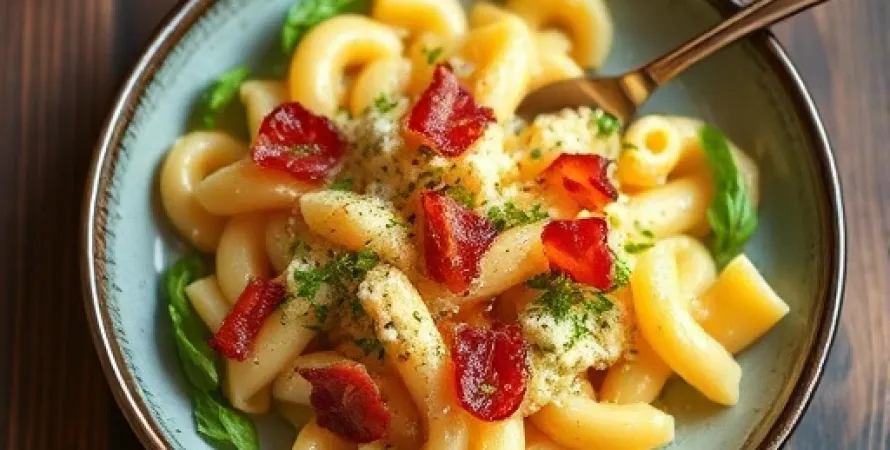 Macaroni au fromage de grand