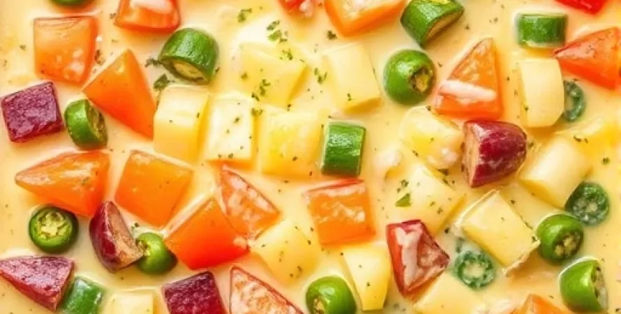 Légumes au fromage