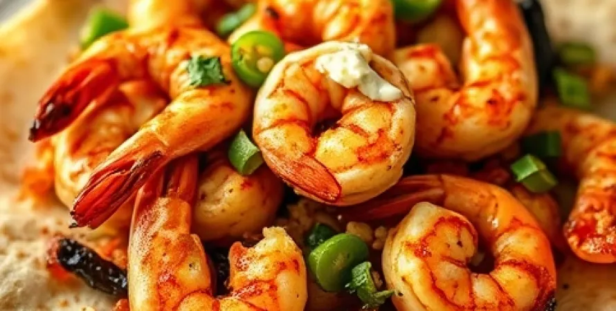Crevettes Fajitas Épicées