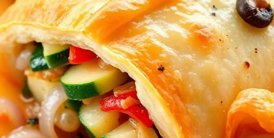 Strudel de légumes