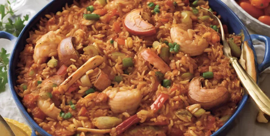 Jambalaya parfumé au four — recette facile