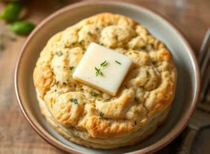 Biscuits au gruau d'herbes