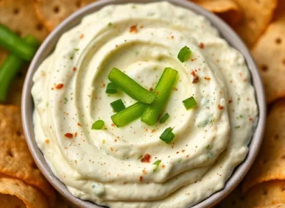 Dip aux poivrons verts