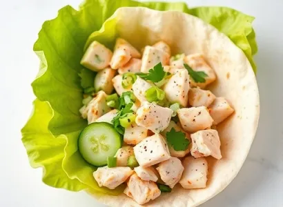 Salade de poulet épaissse emballage