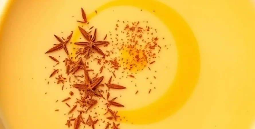 Crème de mango aux épices