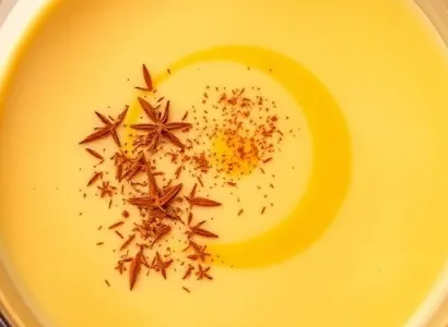 Crème de mango aux épices