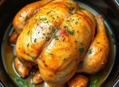 Poulet rôti au slow cooker