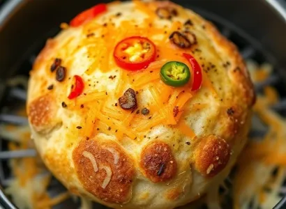 Pain au fromage et piment
