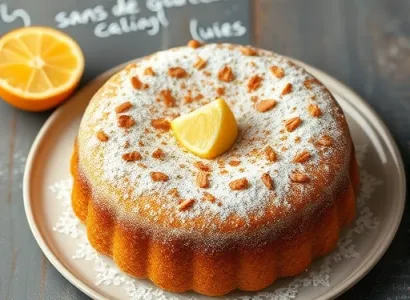 Gâteau sans gluten au coco