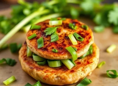 Burger de dinde au goût thaï