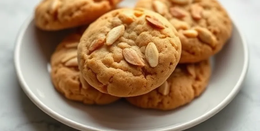 Cookies aux amandes vegan