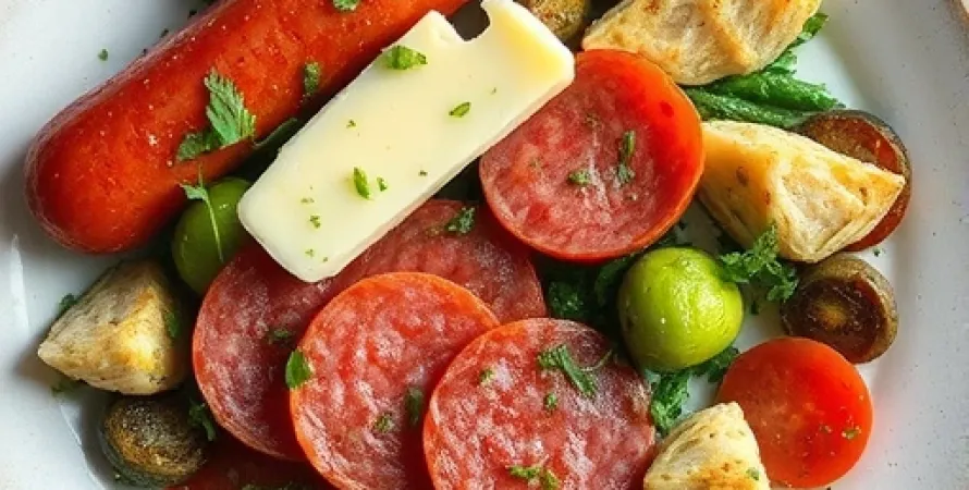 Saucisson au fromage de parme