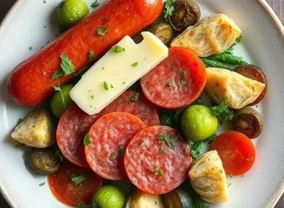 Saucisson au fromage de parme