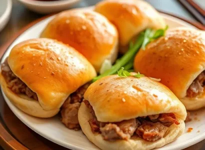 Buns Chauds au Porc
