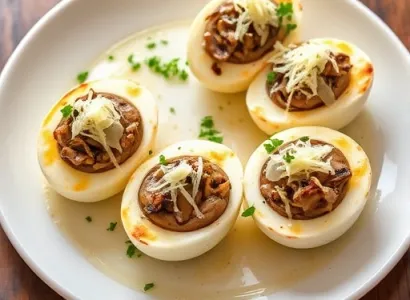 Oeufs Mornay Farcis