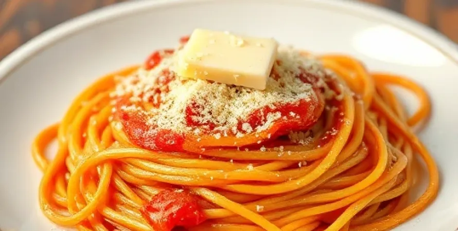 Spaghetti au fromage