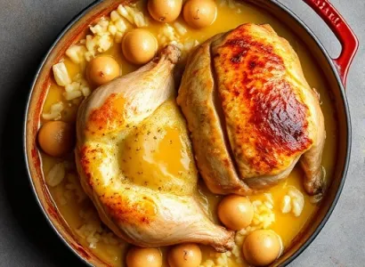 Casserole de Poulet au Riz