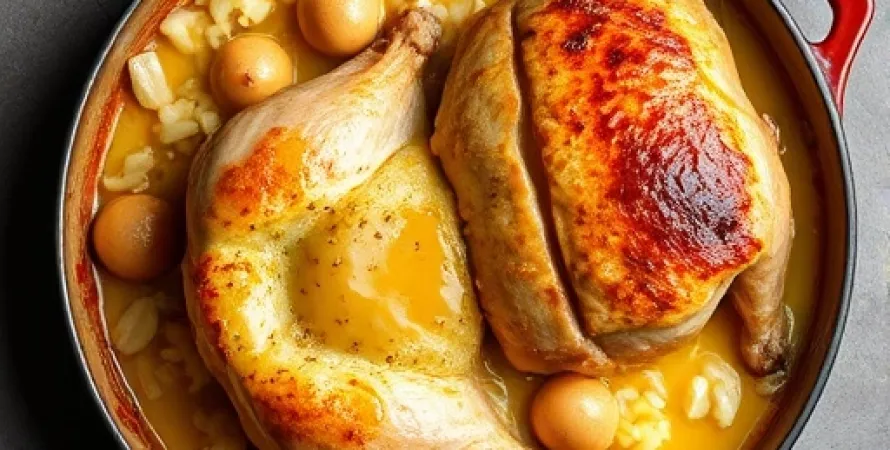 Casserole de Poulet au Riz