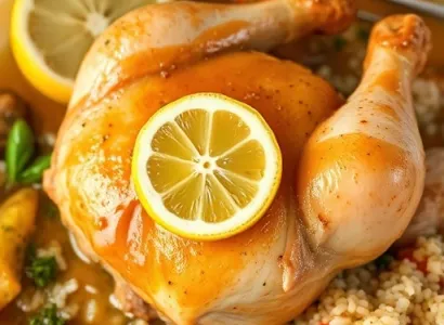 Poulet au citron et au soda